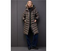 Street One Frauen Jacke mit moderner Steppung in Braun, Gr: 40