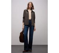 Street One Frauen Jacke mit Tunnelzug in Braun, Gr: 38