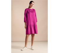 Street One Frauen Knielanges Kleid in Pink, Gr: 34