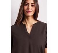 QR Splitneck blouse w turn-up 44
