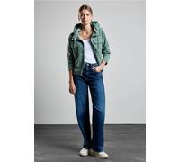 Street One Frauen Kurze Jacke mit Kapuze in Grün, Gr: 46