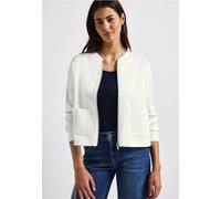 Street One Frauen Kurze Jacke mit Taschen in Weiß, Gr: 46