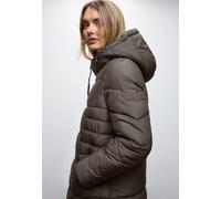 Street One Frauen Kurze Steppjacke in Braun, Gr: 44