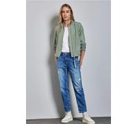 Street One Frauen Kurzer Blouson in Grün, Gr: 42