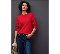 Street One Frauen Kuscheliger Pullover in Rot, Gr: 36