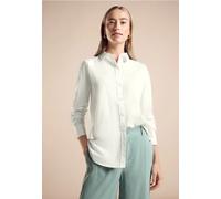 Street One Frauen Lange Bluse in Weiß, Gr: 34
