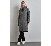 Street One Frauen Lange Jacke in Grau, Gr: 36