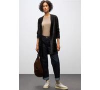 Langer Federgarn Cardigan Violett 36