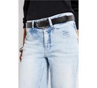 Street One Frauen Ledergürtel in Gelb|Multicolour|Blau|Grau|Silber|Grün|Gold|Weiß|Rot|Pink|Türkis|Braun|Beige|Rosa|Lila|Schwarz|Orange, Gr: 70