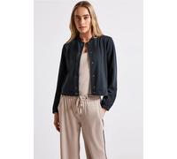 Street One Frauen Leichte Sweatjacke in Blau, Gr: 38