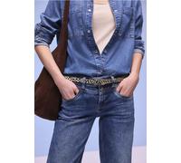 Street One Frauen Leo Gürtel in Schwarz, Gr: 80