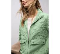 Street One Frauen Leo Strukturjacke in Grün, Gr: 40