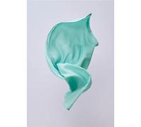 Street One Frauen Loop-Schal in Unifarbe aus Viskose in Grün, Gr: One size