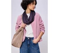 Street One Frauen Loop-Schal in Unifarbe aus Viskose in Lila, Gr: One size