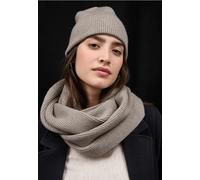 Loop STREET ONE, Damen, Gr. onesize, soft sand meliert, Stoff, 60% Polyester, 20% Polyamid, 20% Viskose, unifarben, Modetücher, aus softem Materialmix (39158435-0) soft sand meliert