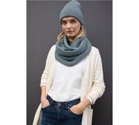 Street One Frauen Loop Schal mit Pailletten in Blau, Gr: One size