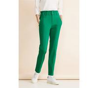 Street One Frauen Loose Fit Paperbag Hose in Grün, Gr: 34
