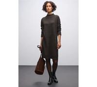 Street One Frauen Midi Strickkleid in Braun, Gr: 36