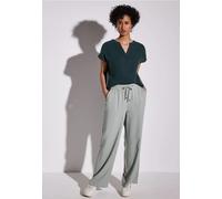 Street One Frauen Musselin-Bluse in Grün, Gr: 34