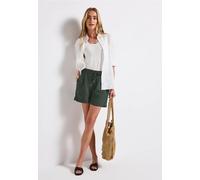 Street One Frauen Musselin Shorts in Grün, Gr: 40