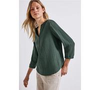 STREET ONE Damen A345607 Musselin Tunika, Mid Green, 38