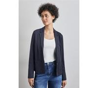 Street One Frauen Nadelstreifen-Blazer in Blau, Gr: 34