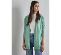 Street One Frauen Offener Cardigan in Grün, Gr: 34