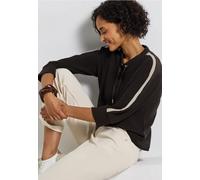 Ottoman Shirt mit Tape Blau 36