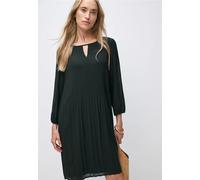 Street One Frauen Plissée Tunika-Kleid in Grün, Gr: 36