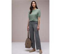 Street One Frauen Pullover in Unifarbe in Grün, Gr: 44