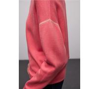 Street One Frauen Pullover mit Kontrastdetails in Pink, Gr: 34