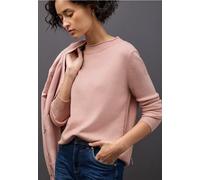 Strickpullover STREET ONE, Damen, Gr. 36, faded rose meliert, Strick, Obermaterial: 30% Polyester, 27% Polyacryl, 23% Polyamid, 20% Viskose, casual, regular fit normal, ohne Ausschnitt, Langarm Rollka