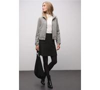 Street One Frauen Rock mit Struktur in Schwarz, Gr: 46