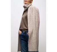 Schal STREET ONE, Damen, Gr. onesize, soft sand meliert, Stoff, 53% Polyester, 44% Polyacryl, 3% Elasthan, unifarben, Modetücher, Grobstrick (49252601-0) soft sand meliert