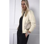 Street One Frauen Schimmernde Strukturjacke in Beige, Gr: 36