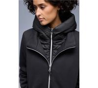 Steppjacke STREET ONE, Damen, Gr. 34, skyfall blau, Jacken Steppjacke, mit Kapuze (42090057-34) skyfall blau