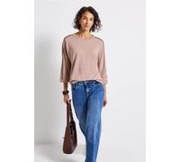 Street One - Shirt mit Galonstreifen pink - Gr. - 38
