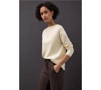 Street One Frauen Softer Basic Pullover in Beige, Gr: 38