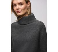 Street One Frauen Softer Rollkragenpullover in Grau, Gr: 46