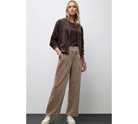 Cordhose STREET ONE, Damen, Gr. 34, Länge 30, silk braun, Cord, Obermaterial: 60% Baumwolle, 38% Polyester, 2% Elasthan. Futter: 100% Polyester, lang, Hosen, mit Stretch und seitliche Taschen (4520666