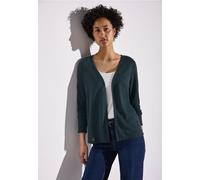 STREET ONE Damen A322908 Strick-Look Jacke, Hunter Green, 42 EU