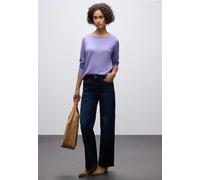 Street One Frauen Strickpullover in Lila, Gr: 42