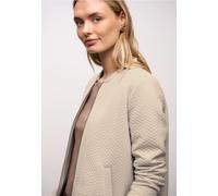 Street One Frauen Strukturjacke in Beige, Gr: 38