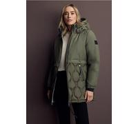 Street One Damen 2005410 Strukturmix Jacke, Cypress Green, 40