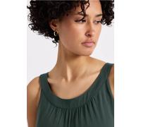 Street One Frauen Strukturmix-Top in Grün, Gr: 46