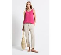 Street One Frauen Strukturmix-Top in Pink, Gr: 44