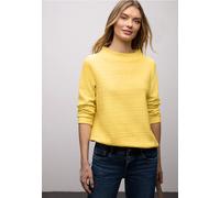 Street One Frauen Strukturshirt in Gelb, Gr: 40