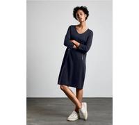 Street One Frauen Sweatkleid in Blau, Gr: 42