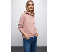Street One Frauen Sweatshirt mit Kapuze in Rosa, Gr: 46