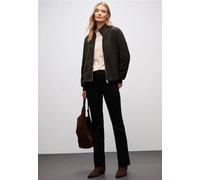 Street One Frauen Teddy-Jacke mit Details in Braun, Gr: 42